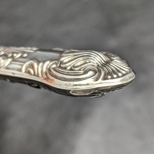UK made sterling silver handle letter opener in case